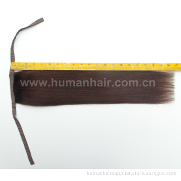 Straight 100% European Human Hair Ponytail (NP046)